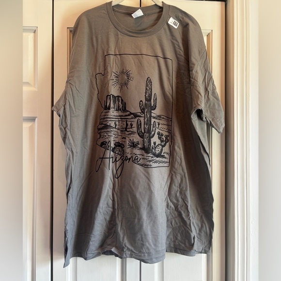 NWT Gray Arizona Graphic T-Shirt, 3XL - Picture 1 of 8